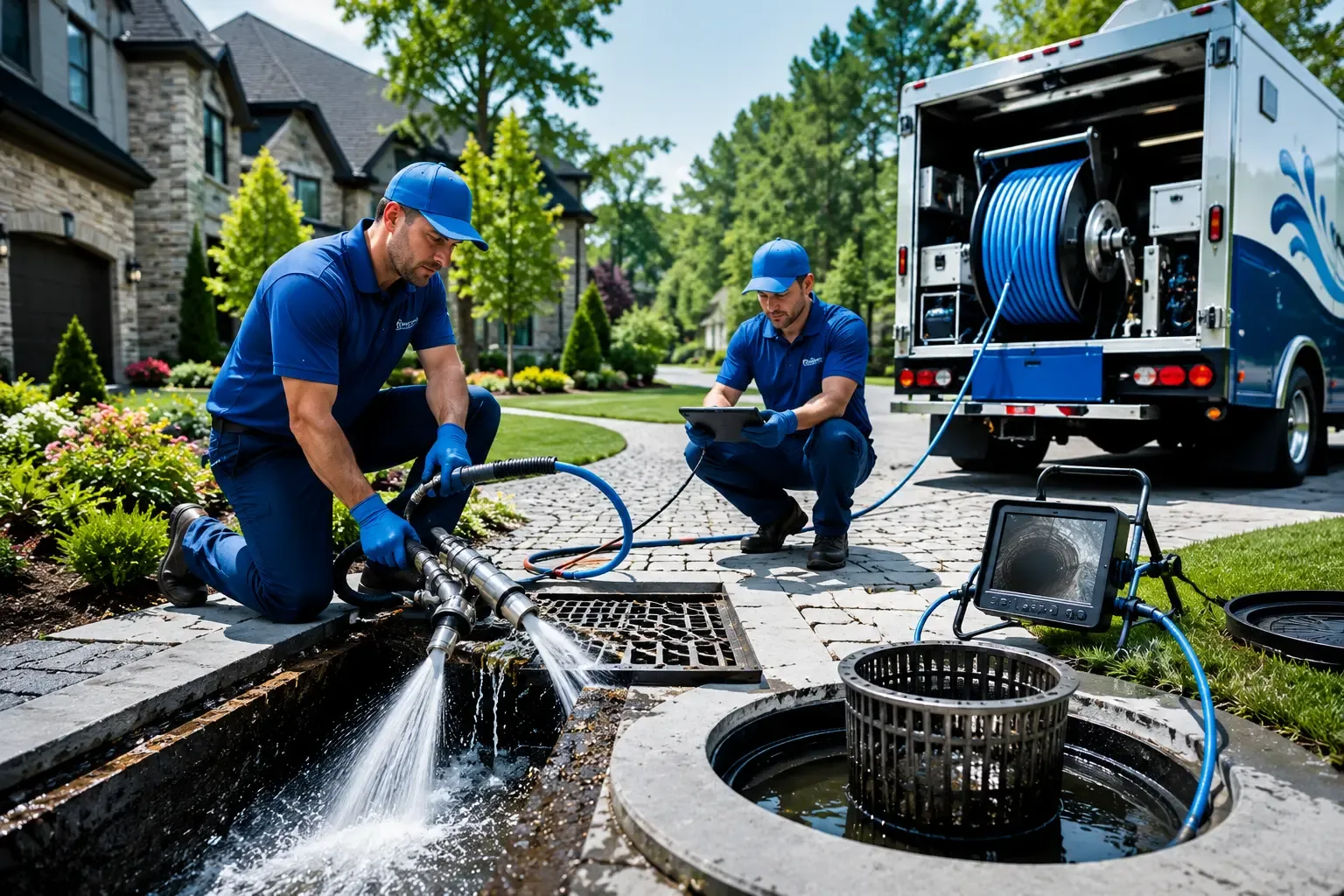 Local outdoor drain cleaning professionals in Tinley Park, IL
