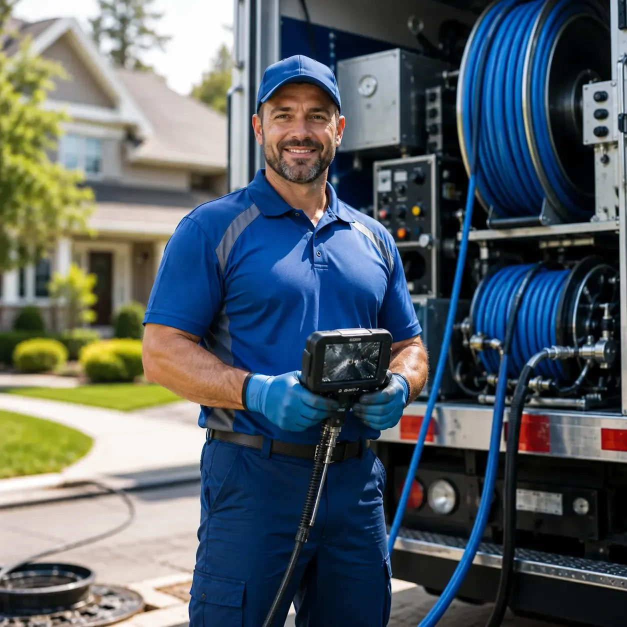 Local outdoor drain cleaning specialists in Tinley Park, IL